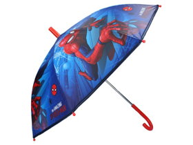 Niebieska parasolka Spiderman dla chłopca