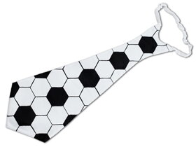 Duży krawat piłkarski
