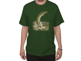 Koszulka wędkarska Skaczący szczupak - L
