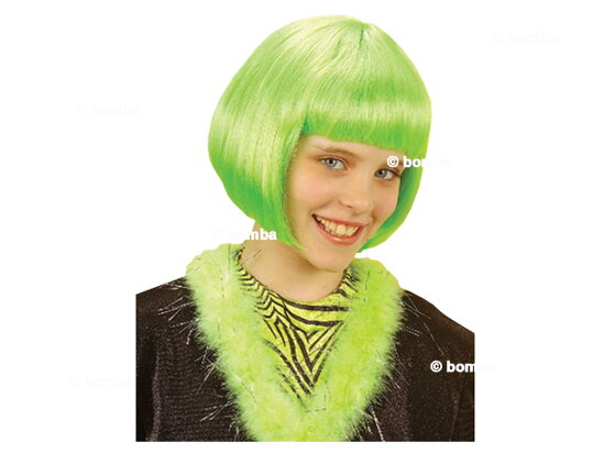 Dziecięca peruka Jenny zielona