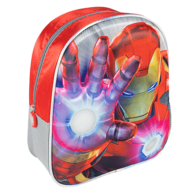 Migający plecak Avengers