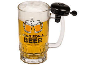 Szklanka do piwa z dzwonkiem