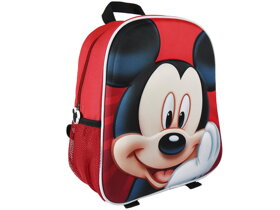 Czerwony plecak 3D z Myszką Miki
