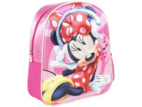 Dziewczęcy plecak 3D Minnie Mouse Music