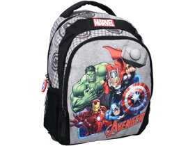 Szary plecak Marvel Avengers Safety Shield