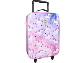Różowa walizka dziecięca Milky Kiss Jednorożce