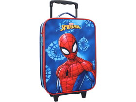 Niebieska walizka dziecięca Spiderman