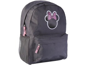 Szary plecak dla dziewczynki Myszką Minnie