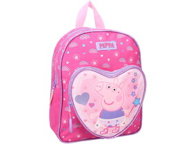 Różowy plecak Peppa Pig Heart