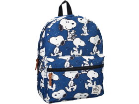 Niebieski plecak dziecięcy Snoopy