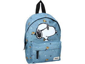 Niebieski dziecięcy plecak Snoopy