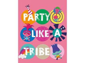 Różowy kocyk dziecięcy Trolle