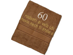 Ręcznik na 60 urodziny dla mężczyzny SK