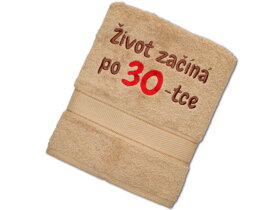 Ręcznik Życie zaczyna się po 30 CZ