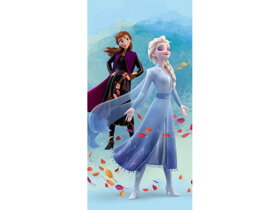 Ręcznik plażowy Frozen II Anna a Elsa