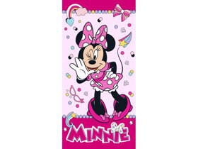 Ružová plážová osuška Minnie Mouse