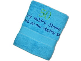 Ręcznik na 50 urodziny dla mężczyzny SK