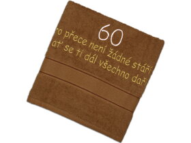 Ręcznik na 60 urodziny dla mężczyzny CZ