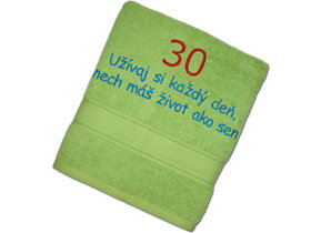 Ręcznik na 30 urodziny dla mężczyzny SK