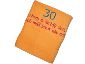 Ręcznik na 30 urodziny dla kobiety SK