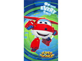 Dziecięcy ręcznik plażowy Super Wings Jett