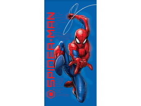 Niebieski ręcznik plażowy Spiderman