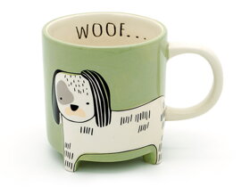 Zielony kubek Piesek