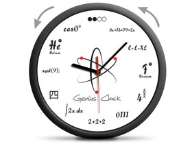 Zegar ścienny dla geniuszy
