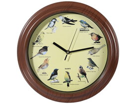 Zegar ścienny z odgłosami ptaków