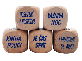 Drewniana kostka - co robić wieczorem CZ