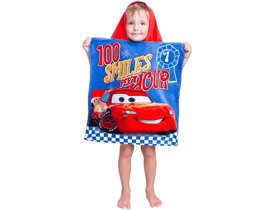 Dziecięce ponczo Cars - McQueen i Mater