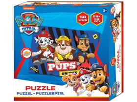 Puzzle Paw Patrol - Pups On The Go! - 50 części