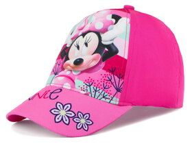 Różowa czapka Myszka Minnie - rozmiar 54