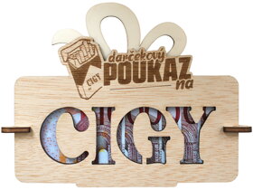 Bon podarunkowy na papierosy SK