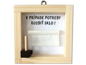 Obrázok Prvá pomoc - WC papier