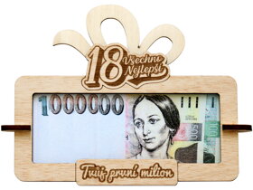 Ramka na pieniądze Twój pierwszy milion 18 CZ