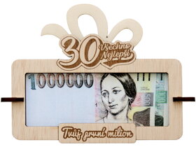 Ramka na pieniądze Twój pierwszy milion 30 CZ