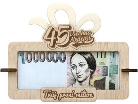 Ramka na pieniądze Twój pierwszy milion 45 CZ