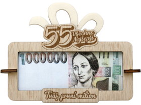 Ramka na pieniądze Twój pierwszy milion 55 CZ