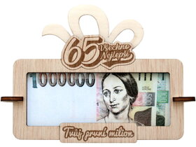 Ramka na pieniądze Twój pierwszy milion 65 CZ