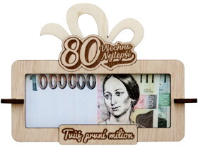 Ramka na pieniądze Twój pierwszy milion 80 CZ