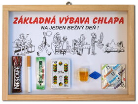 Podstawowe wyposażenie mężczyzny na jeden dzień SK