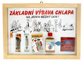 Podstawowe wyposażenie mężczyzny na jeden dzień CZ