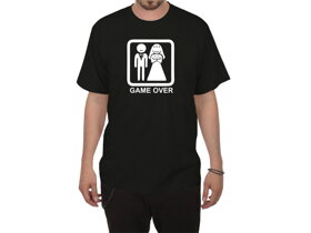 Koszulka ślubna Game Over - rozmiar XL