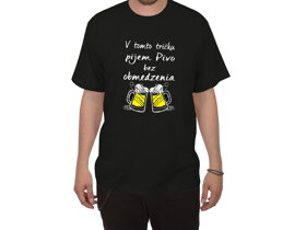 Koszulka Piwo bez ograniczeń SK - rozmiar XXL