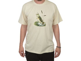 Koszulka wędkarska z rybą - rozmiar L