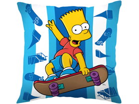 Poduszka Bart Simpson na deskorolce