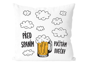 Poduszka dla piwoszy do liczenia owieczek CZ