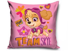 Różowa poduszka Paw Patrol Skye