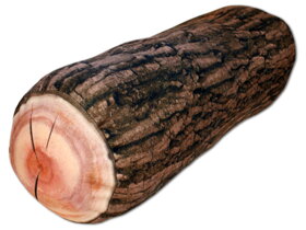 Poduszka w kształcie drewnianej kłody